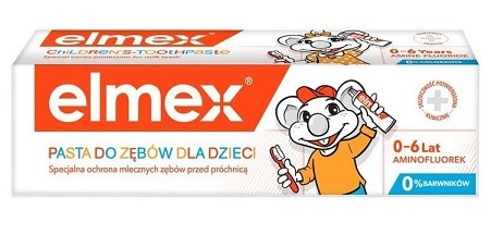 ZP Elmex dětská 0 - 6 let - Kosmetika Dětská hygiena Ústní hygiena